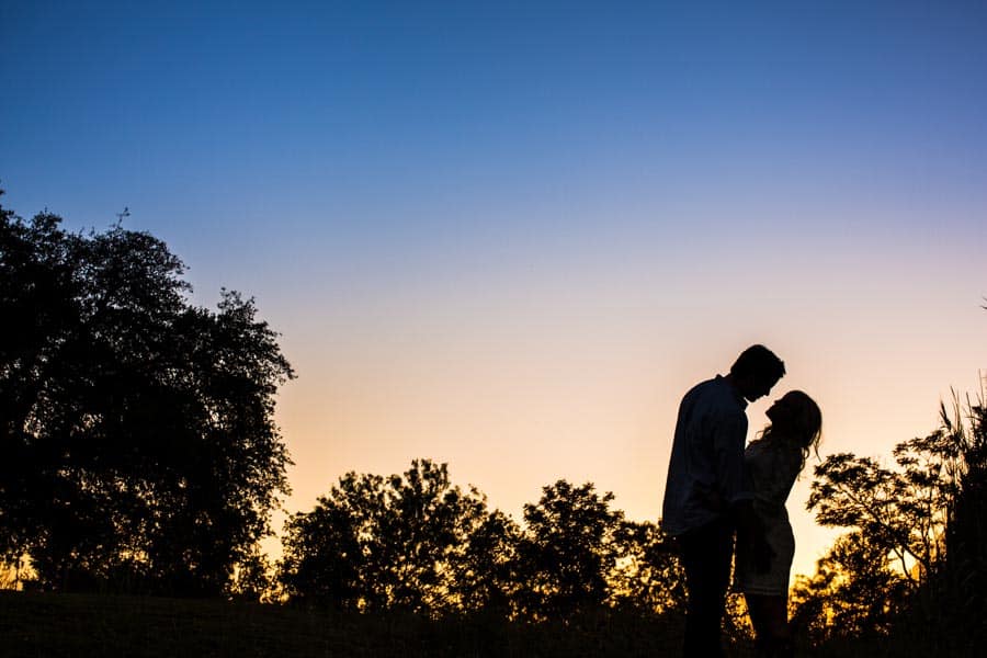 Downtown engagement session