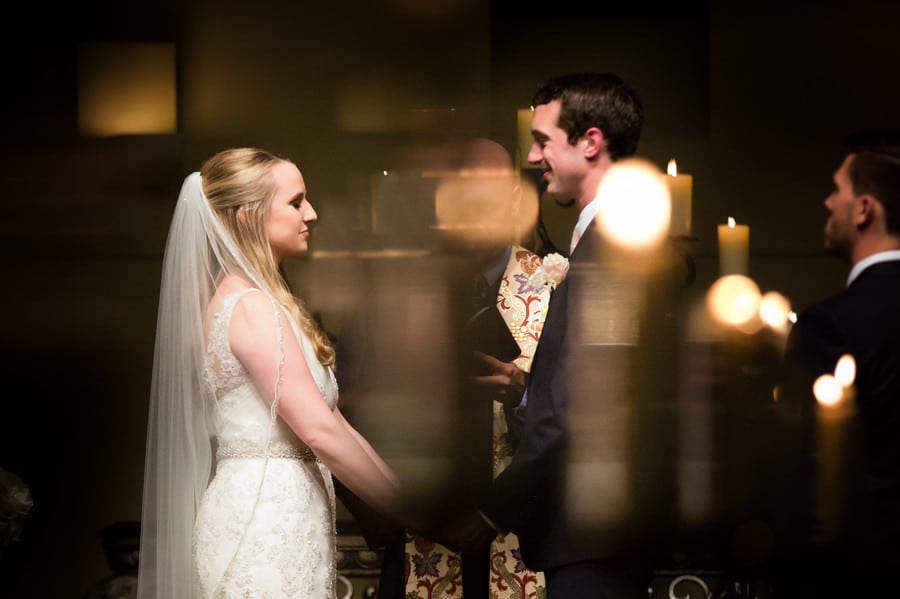 Candles wedding ceremony