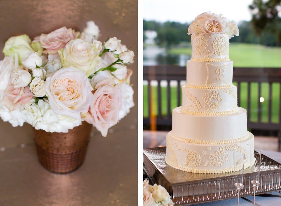 University of Texas wedding cake