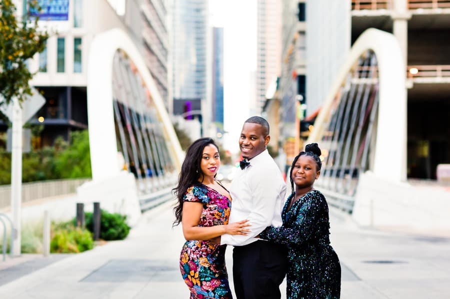 Austin Family Photography, Austin Family Photographers, Downtown Austin Portrait Session, Family of Three Photo Poses