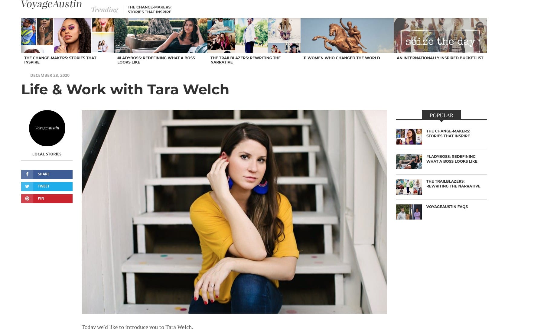 Professional Photographer in Austin Texas, Austin Business, VoyageAustin Magazine